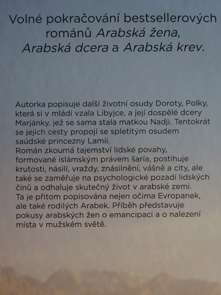 ARABSKÁ PRINCEZNA, TANYA VALKOVÁ, **an