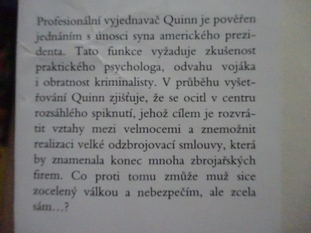 VYJEDNAVAČ, FREDERICK FORSYTH, **an