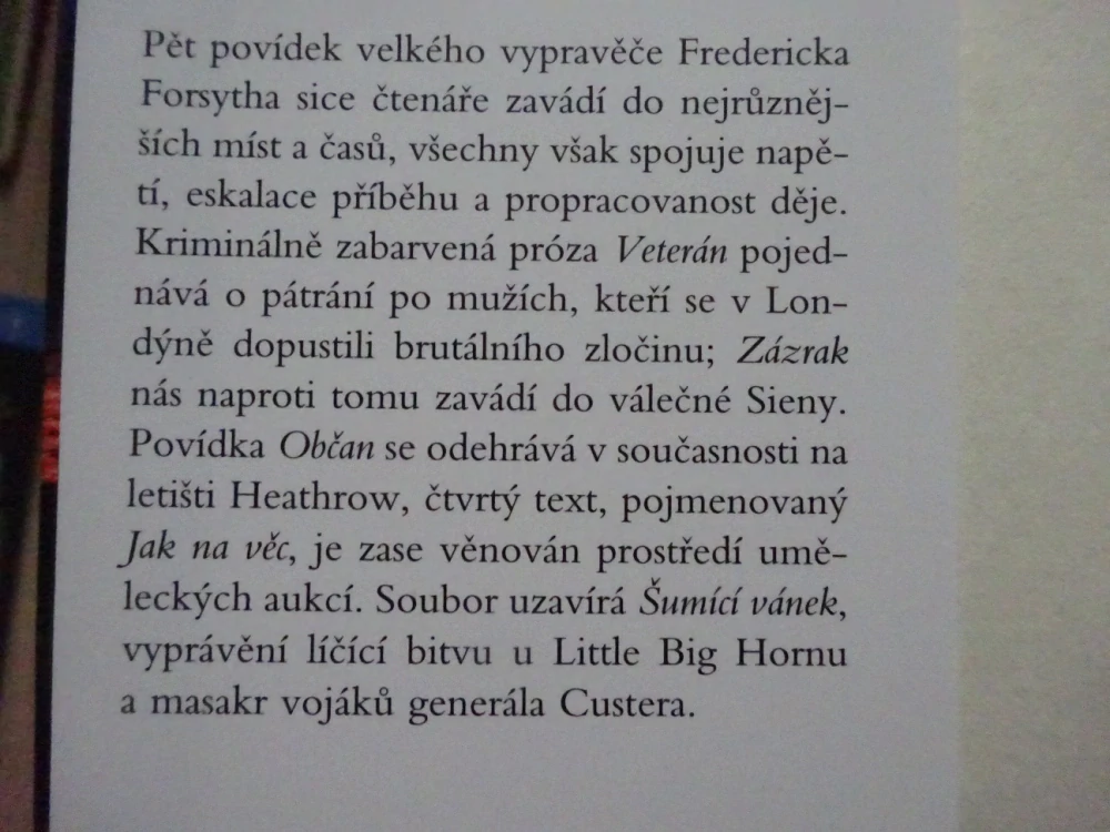 KVINTET, FREDERICK FORSYTH, **an