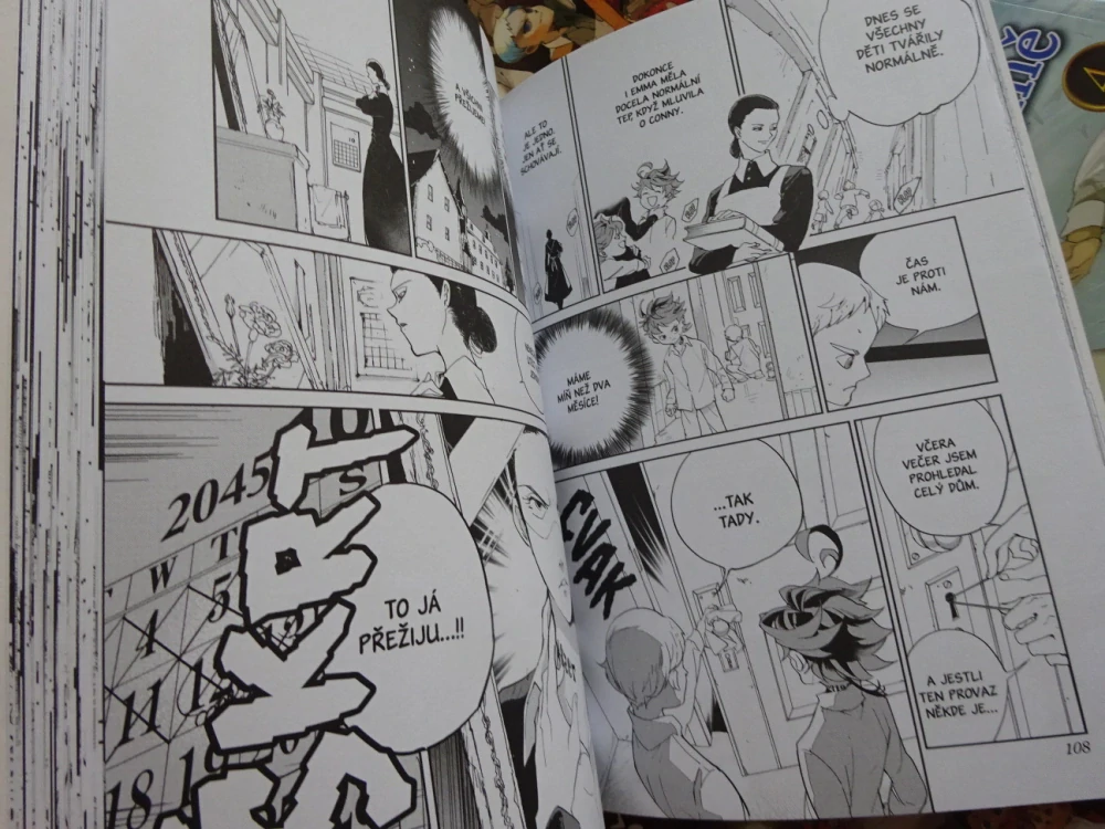 ZASLÍBENÁ ZEMĚ NEZEMĚ 1-4, MANGA KOMIKS, **an