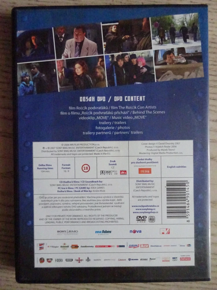RO(C)K PODVRAŤÁKŮ, J. MÁDL, V. KOTEK, DVD FILM ČR