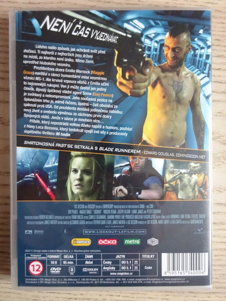 ÚTĚK Z MS-1, M. GRACE, G. PEARCE, DVD FILM