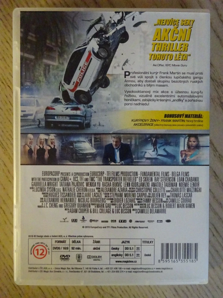 KURÝR RESTART, E. SKREIN, R. STEVENSON, DVD FILM