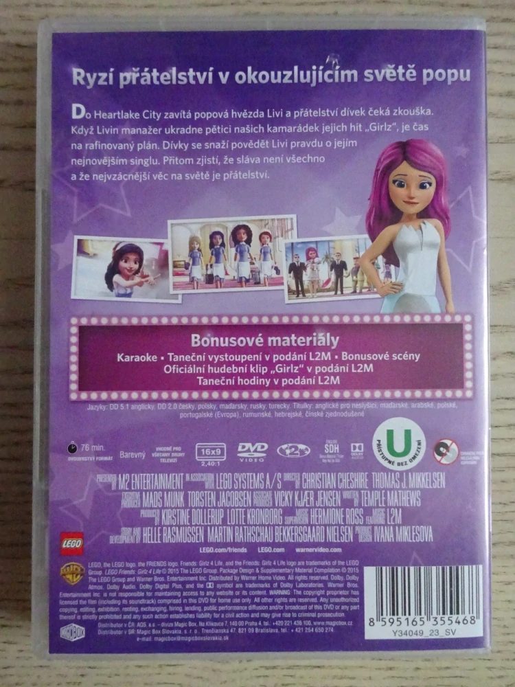 LEGO FRIENDS: KÁMOŠKY NAPOŘÁD, DVD FILM