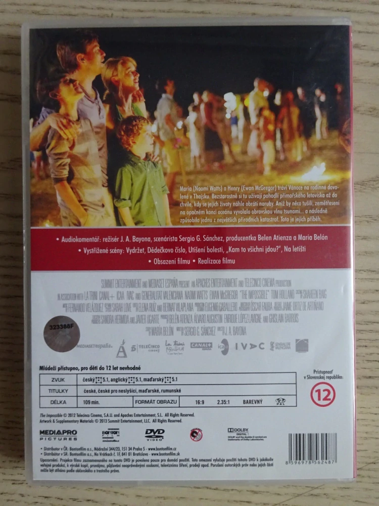 NIC NÁS NEROZDĚLÍ, N. WATTS, E. MCGREGOR, DVD FILM