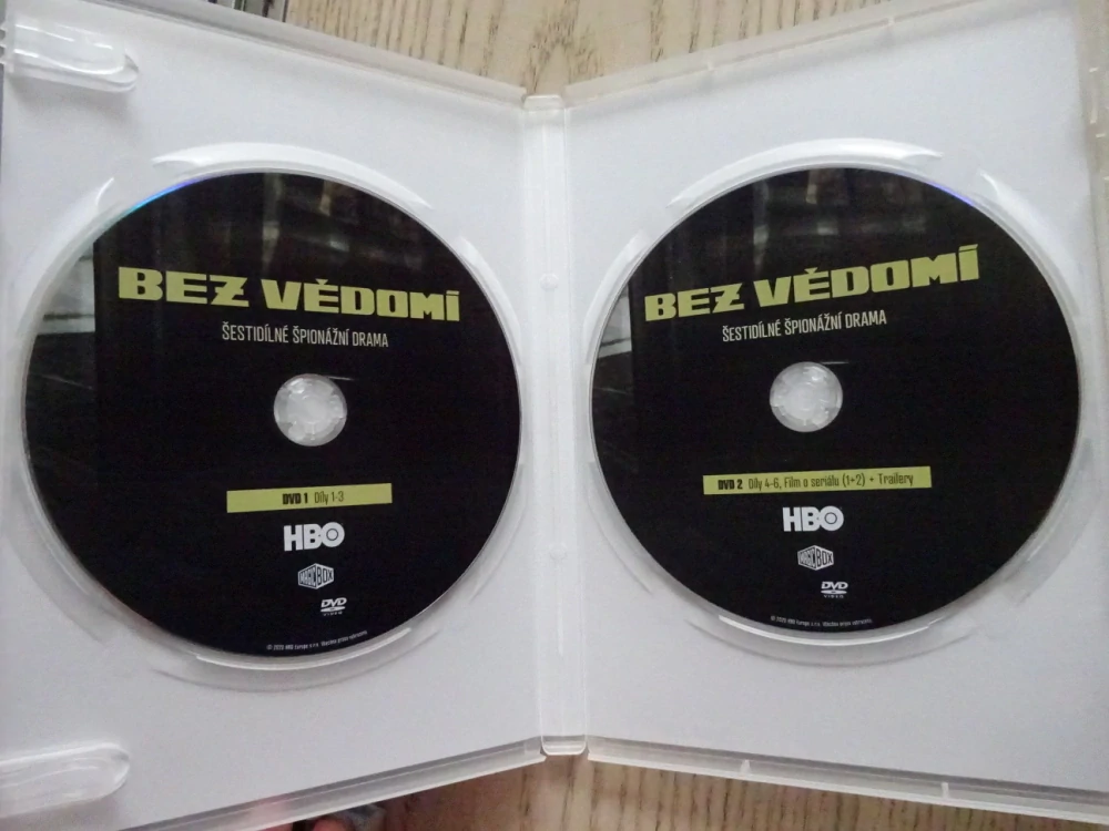 BEZ VĚDOMÍ, 2X DVD, J. VLASÁK, T. PAUHOFOVÁ, DVD FILM