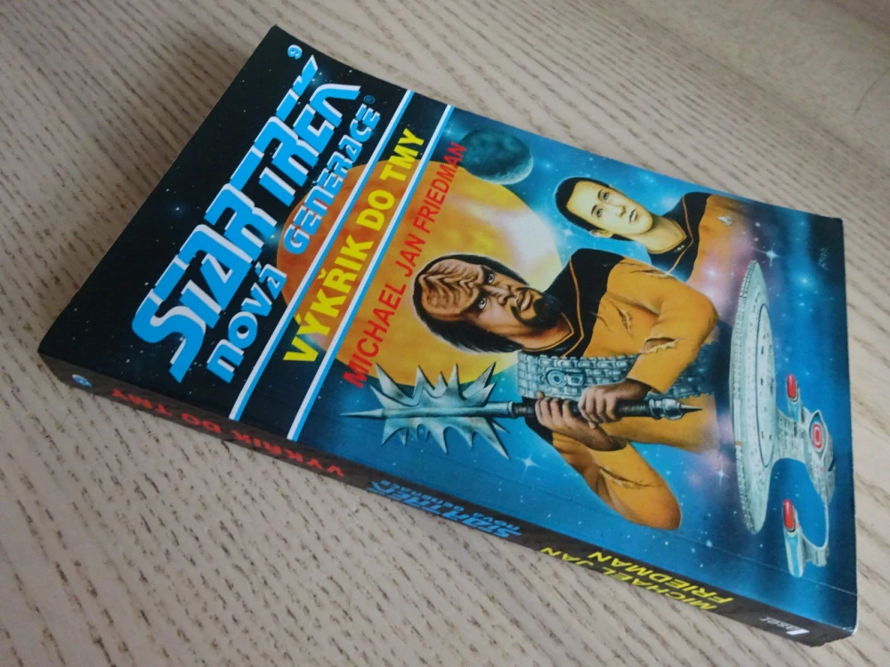 STAR TREK NOVÁ GENERACE, VÝKŘIK DO TMY, MICHAEL JAN FRIEDMAN, **an