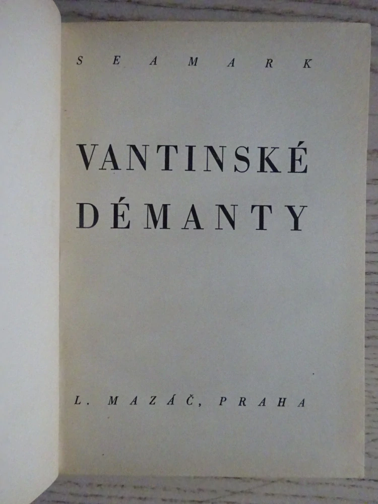 VANTINSKÉ DÉMANTY, SEAMARK, **an