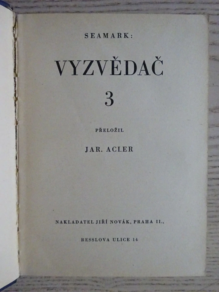 VYZVĚDAČ 3, SEAMARK, **an