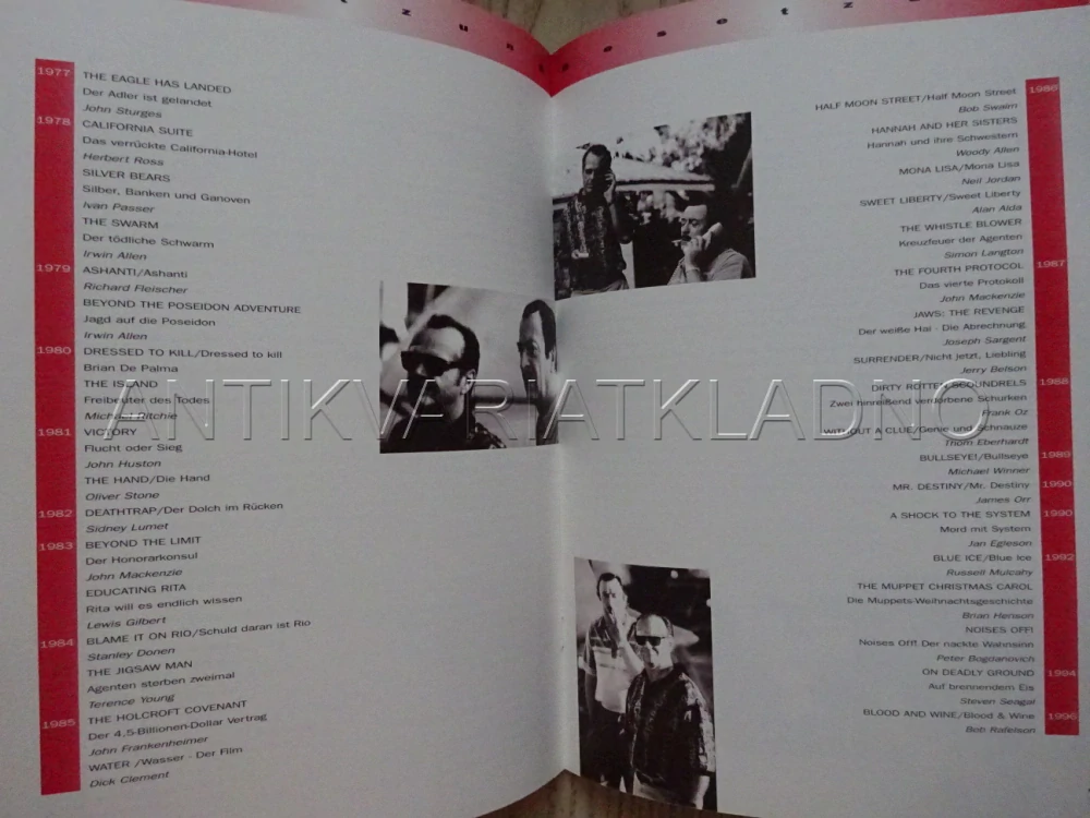 KREV A VÍNO, J. NICHOLSON, NĚMECKY, PROGRAM