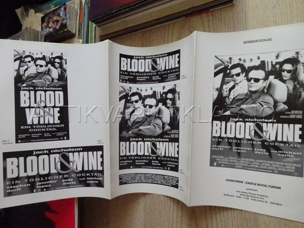 KREV A VÍNO, J. NICHOLSON, NĚMECKY, PROGRAM