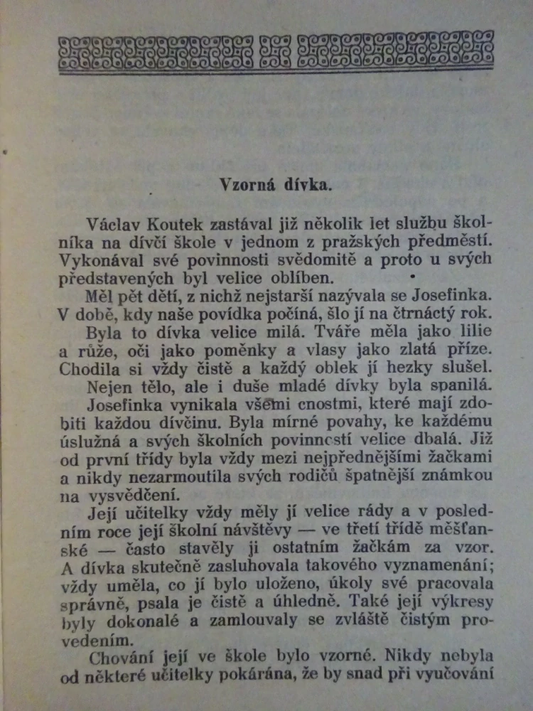 ŠŤASTNÁ JOSEFINKA, VLAK