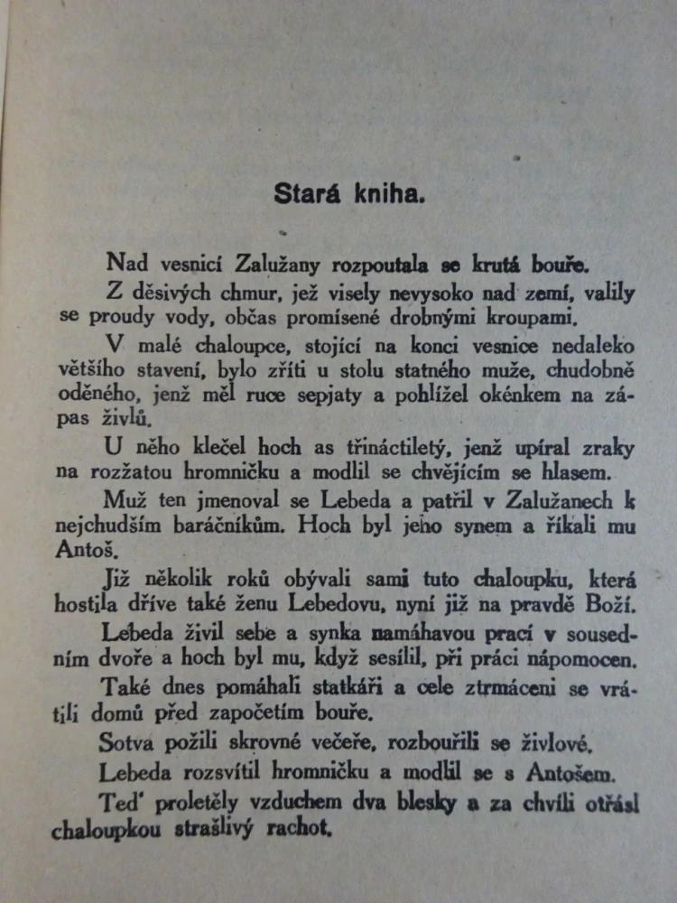 VE HRADNÍM SKLEPENÍ, POHÁDKA
