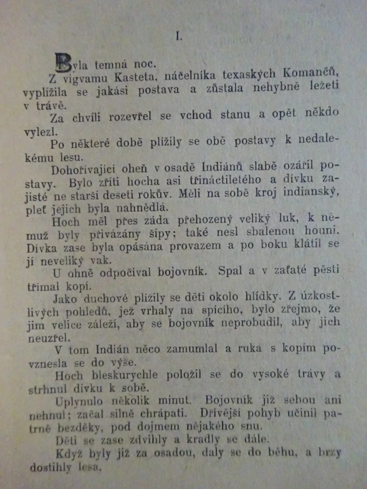 NA ÚTĚKU Z INDIÁNSKÉ OSADY