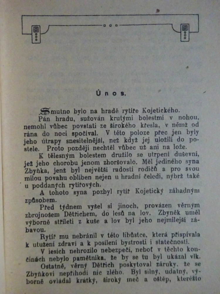 RYTÍŘ Z ČERNODOLU
