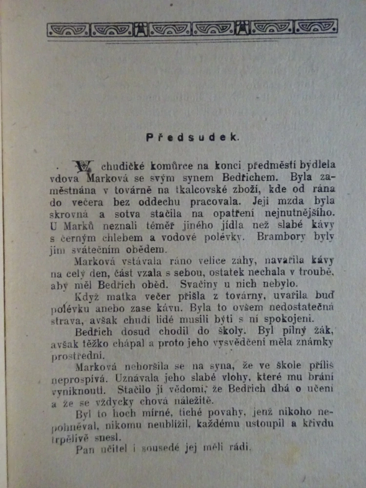U MISTRA OBUVNÍKA