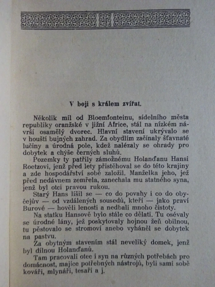 NEBEZPEČNÉ LOVY