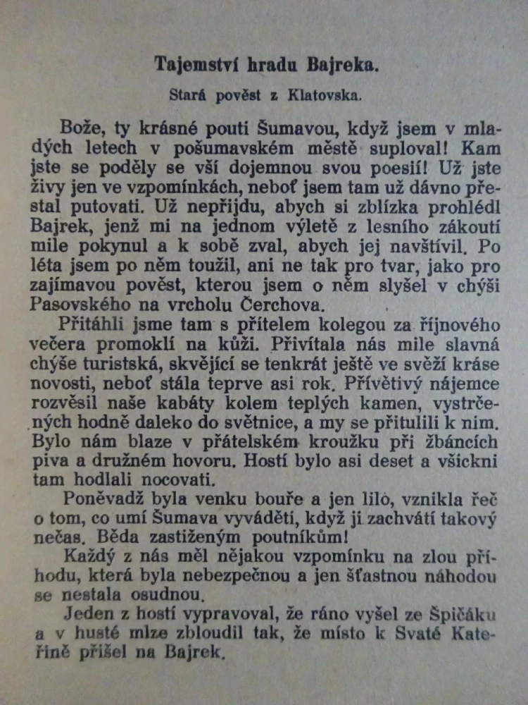 TAJEMSTVÍ HRADU BAJREKA