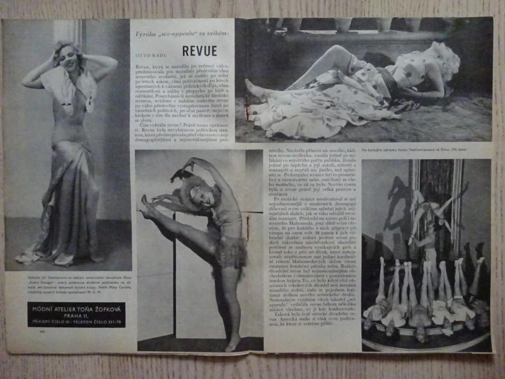 KINOREVUE, Č. 21, 1936, PAVEL BIELEK