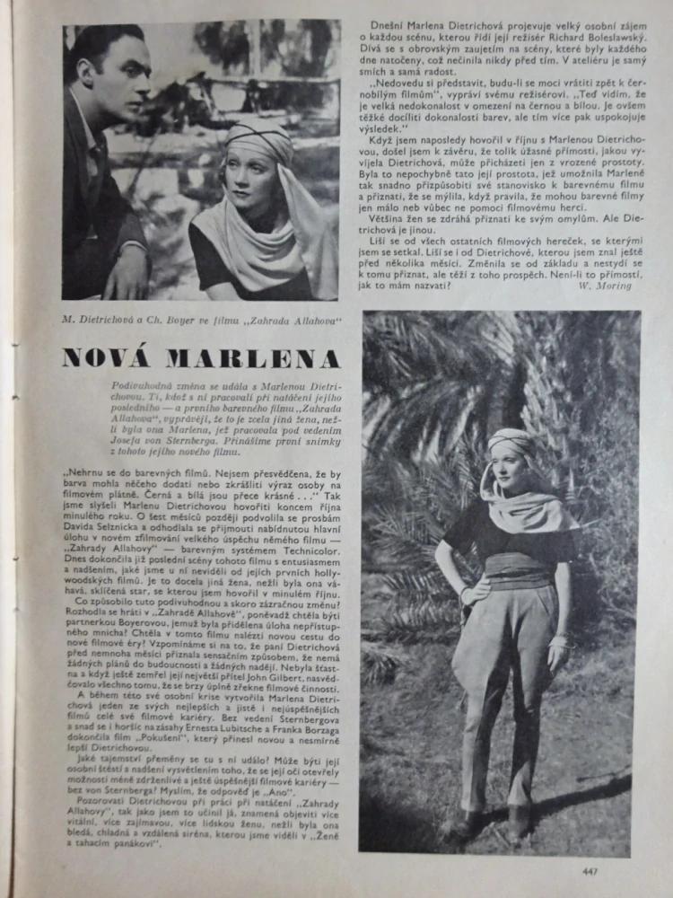 KINOREVUE, Č. 49, 1936, HANS ALBERS