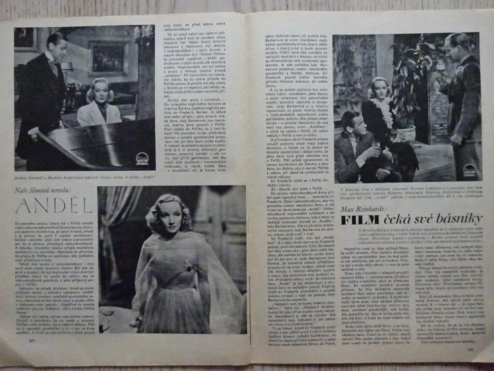 KINOREVUE, Č. 13, 1937, JOAN BENNETT, WARNER BAXTER