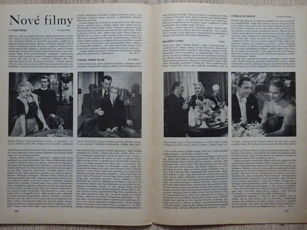 KINOREVUE, Č. 26, 1939, GARY COOPER, MERLE OBERON