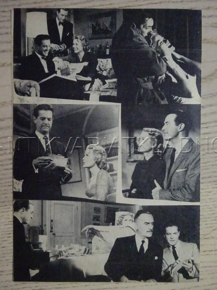 VRAŽDA NA OBJEDNÁVKU, A. HITCHCOCK, G. KELLY, NĚMECKY, BIO PROGRAM