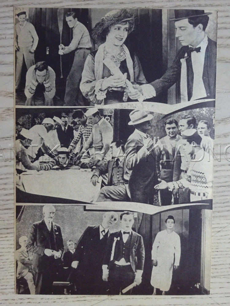 BUSTER KEATON, NĚMECKY, BIO PROGRAM