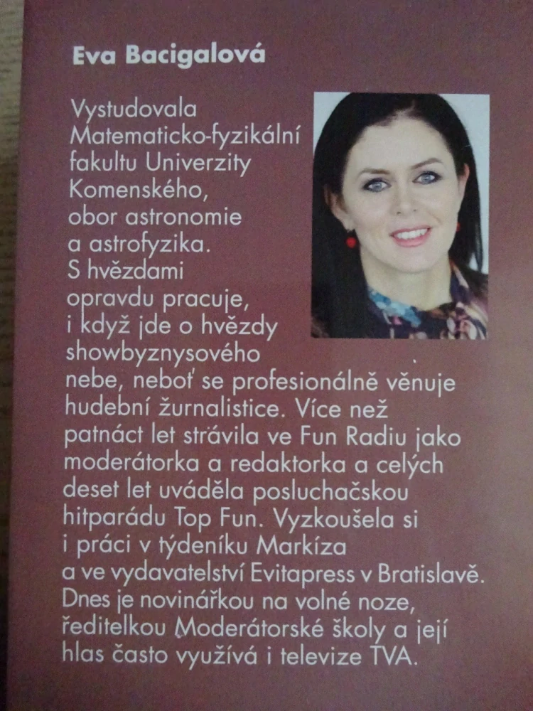 SLZY OTCŮ, EVA BACIGALOVÁ, **an