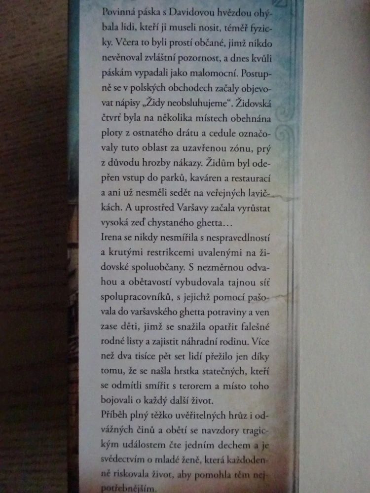 IRENA SENDLEROVÁ, ANDĚL Z VARŠAVY, LEA KAMPE, **an