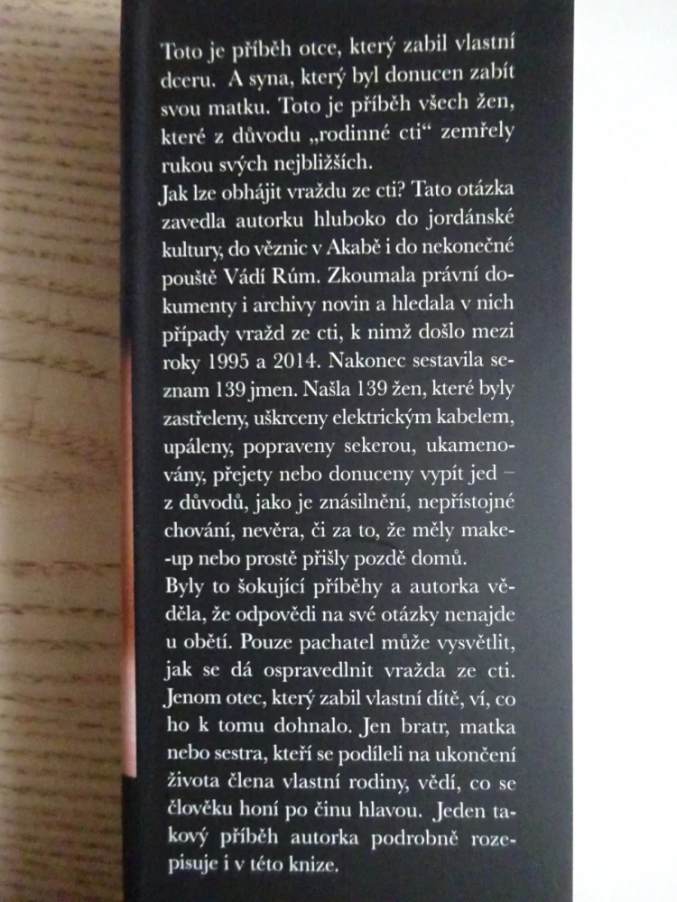 ZLOČINY BEZE CTI, LENE WOLDOVÁ, **an
