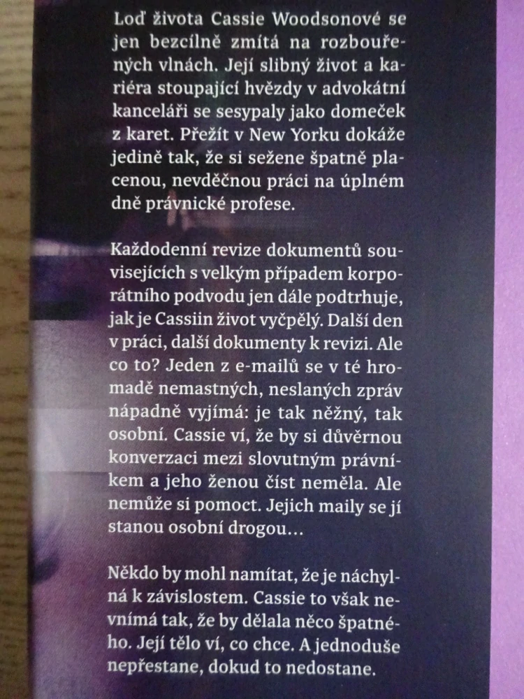 (NE)SKRÝVANÁ PRAVDA, LINDSAY CAMERON, **an