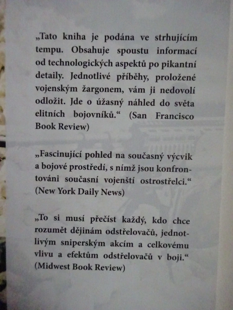 MODERNÍ AMERIČTÍ SNIPEŘI, CHRIS MARTIN , **an