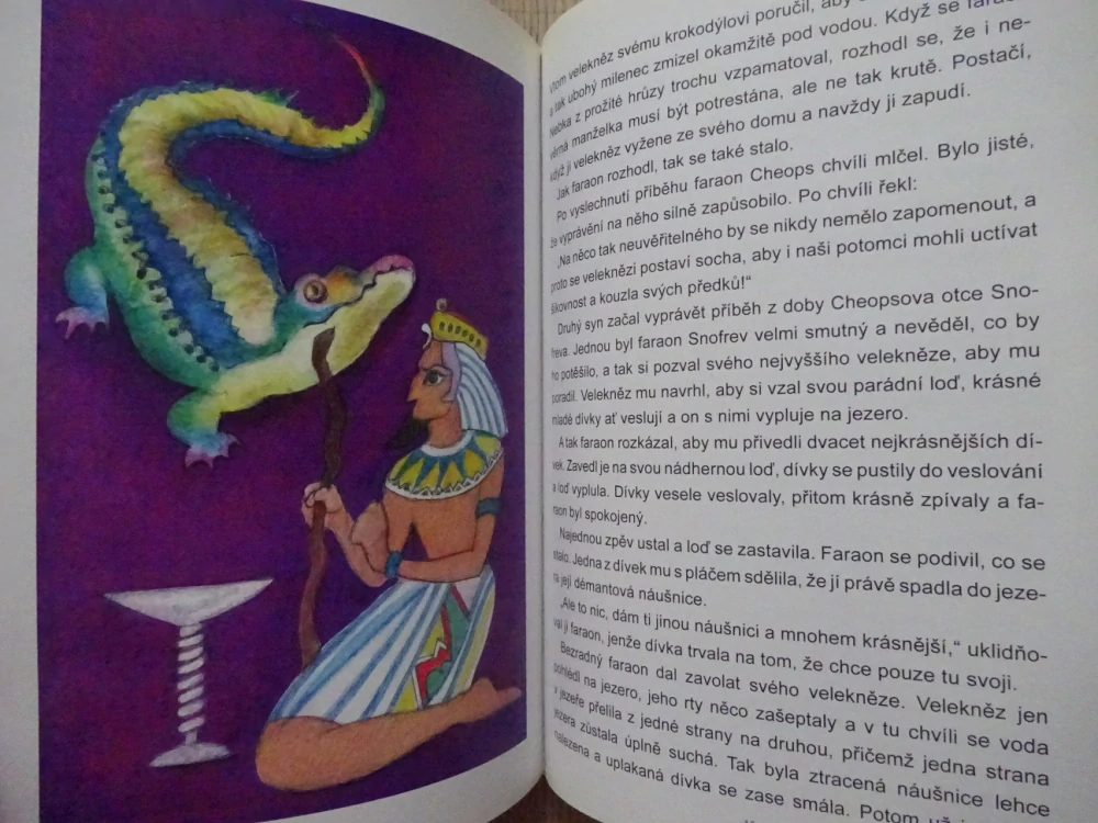 EGYPTSKÉ POHÁDKY A BAJKY, MARCELA KOHOUTOVÁ, **an