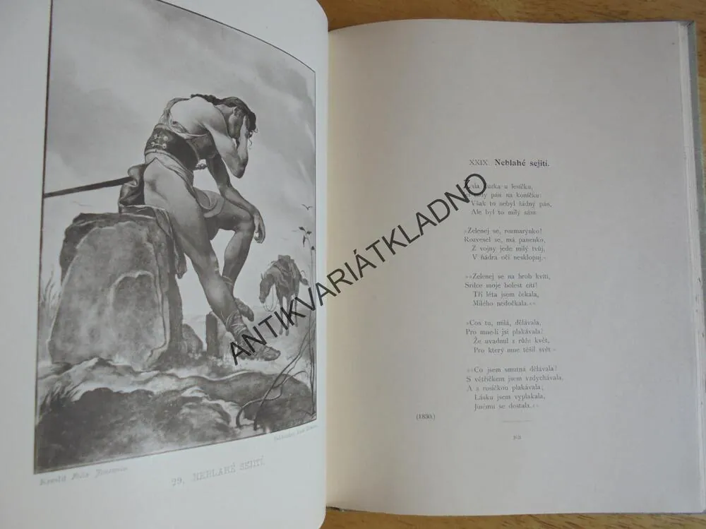 OHLAS PÍSNÍ ČESKÝCH, 1896, ČELAKOVSKÝ