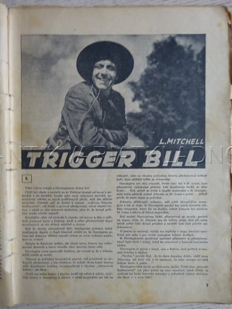 RODOKAPS Č. 157, III. ROČNÍK, TRIGGER BILL
