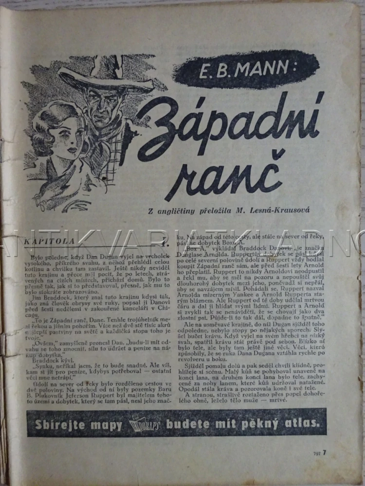 RODOKAPS Č. 173, IV. ROČNÍK, ZÁPADNÍ RANČ