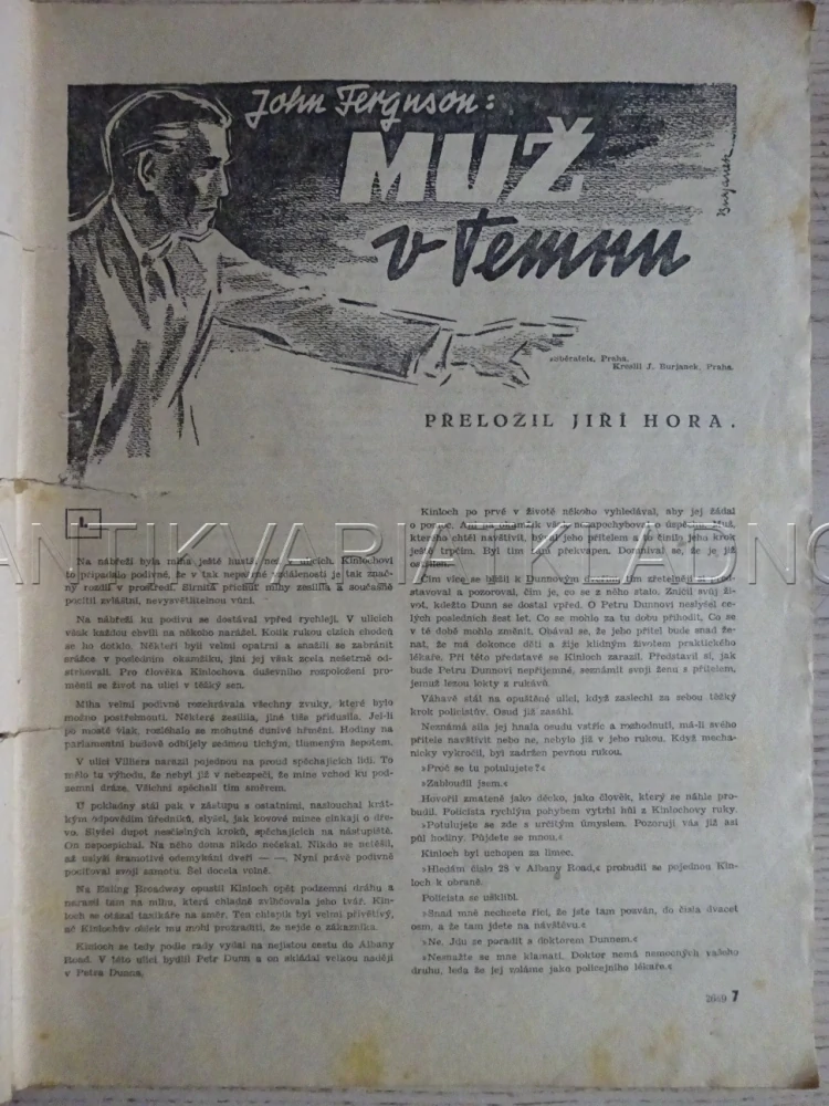 RODOKAPS Č. 209, IV. ROČNÍK, MUŽ V TEMNU