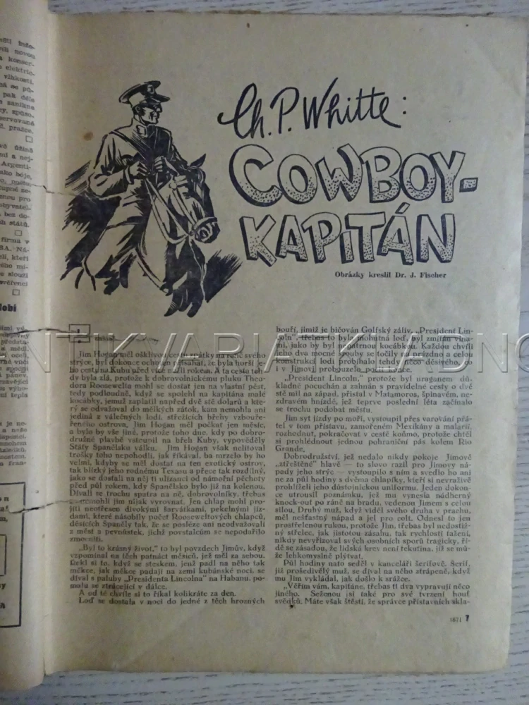RODOKAPS Č. 242, V. ROČNÍK, COWBOY KAPITÁN, JOHN WAYNE