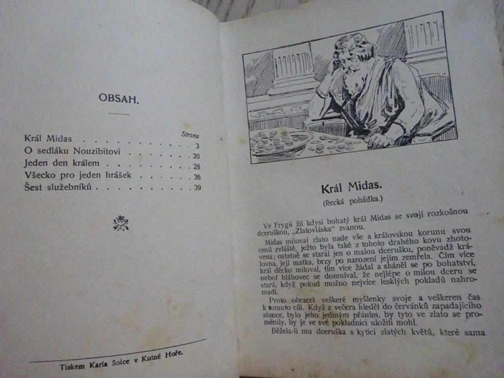 KRÁL MIDAS A JINÉ, POHÁDKY Z CELÉHO SVĚTA SV. 24 (MNOHÉ FANTASY)