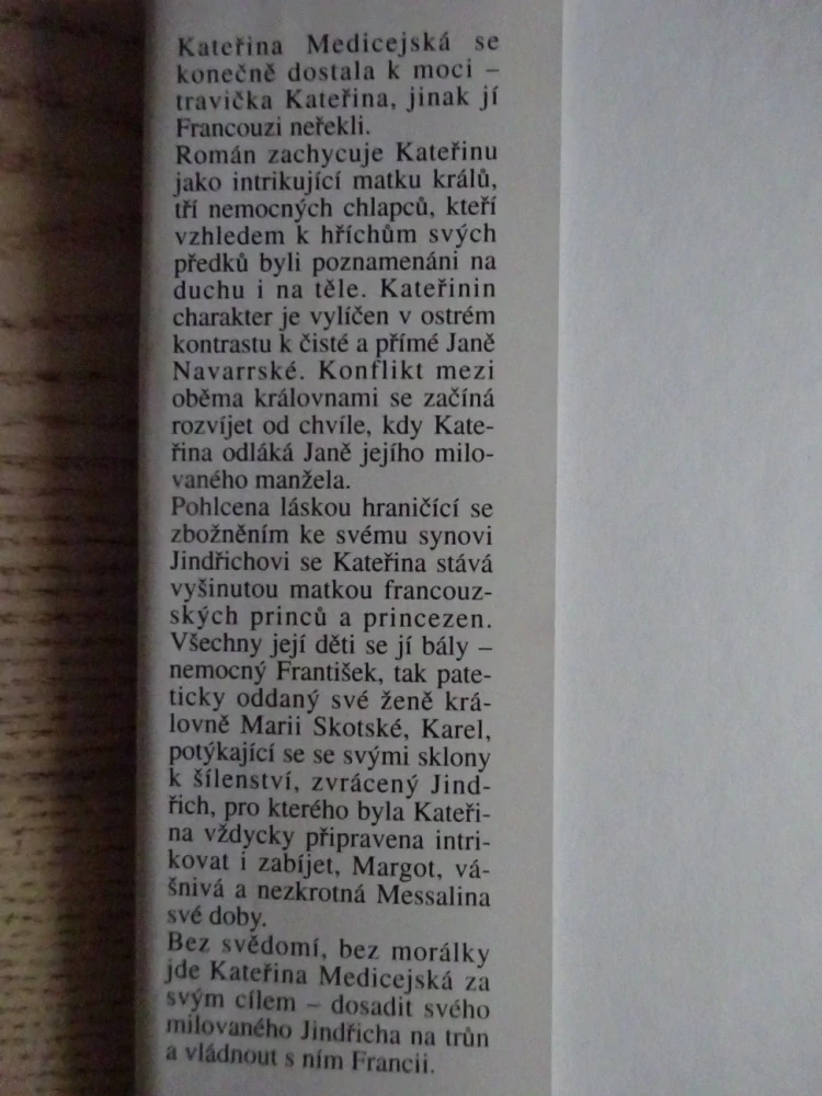 TRAVIČKA KATEŘINA, JEAN PLAIDY, **an