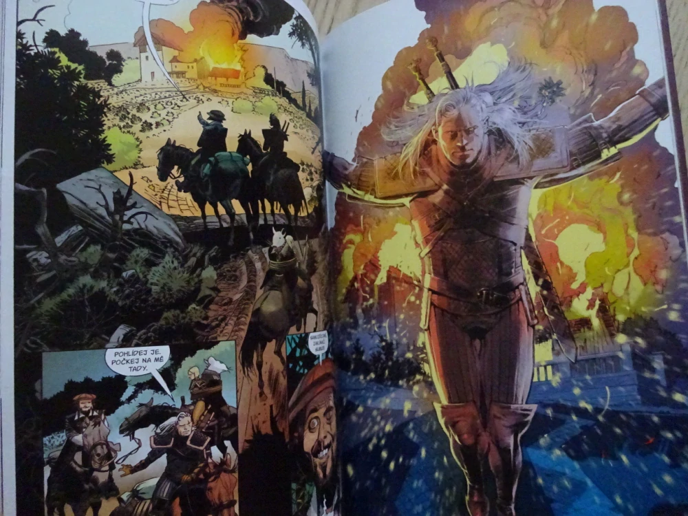ZAKLÍNAČ, CORVO BIANCO, KOMIKS, **an