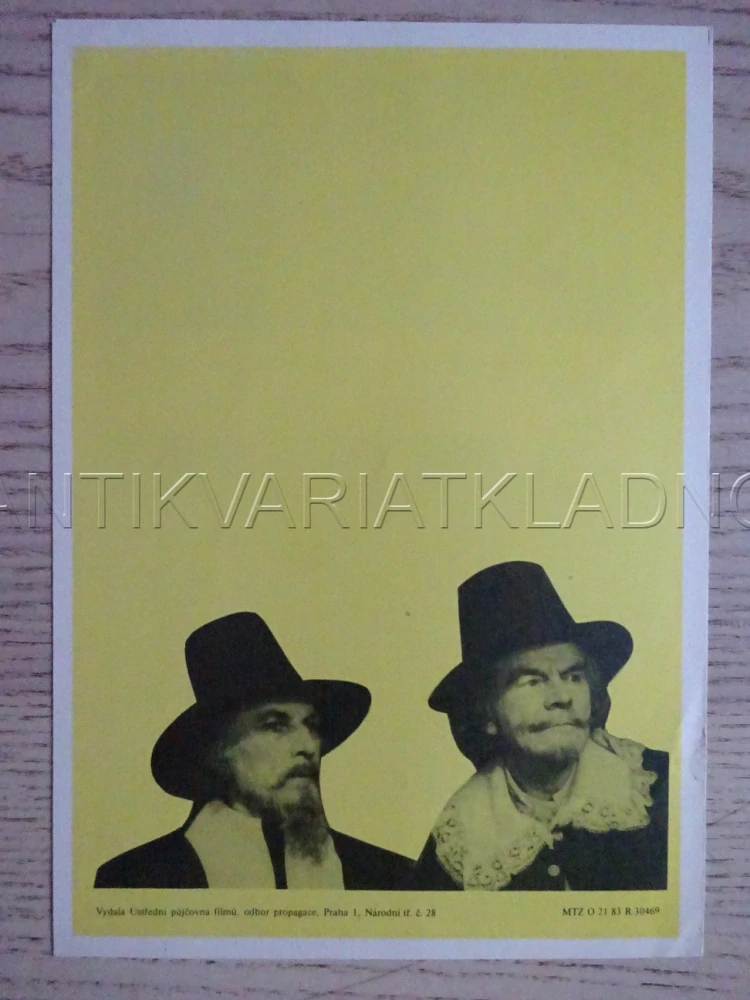 PUTOVÁNÍ JANA ÁMOSE, J. BŘEZINOVÁ, FILMOVÝ LETÁK