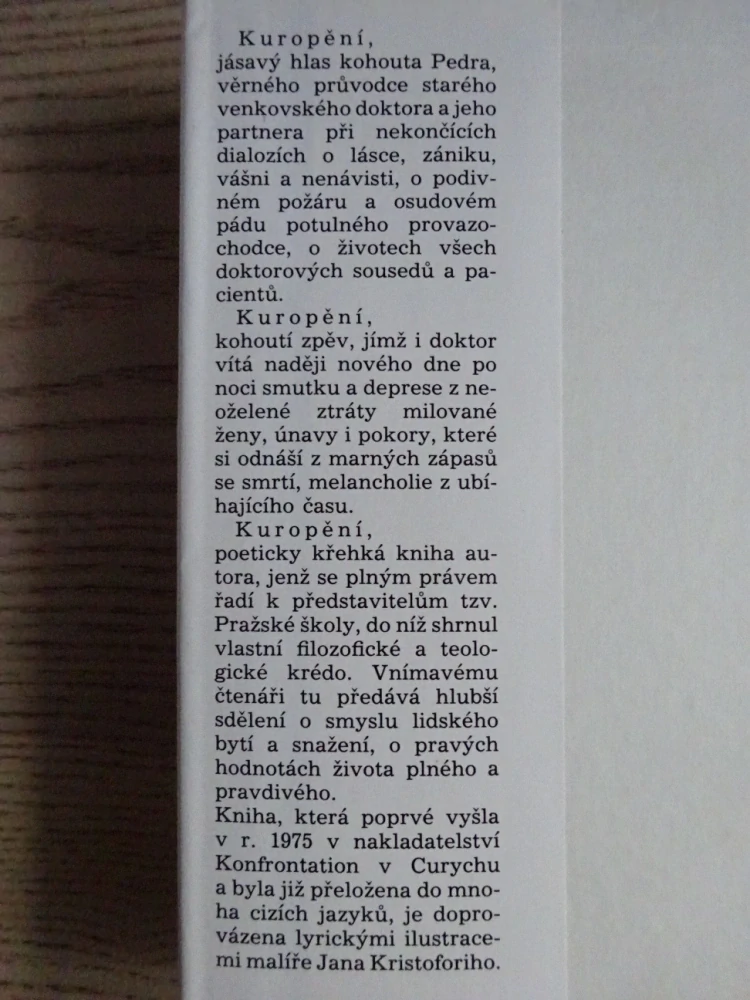 KUROPĚNÍ, VIKTOR FISCHL, **an