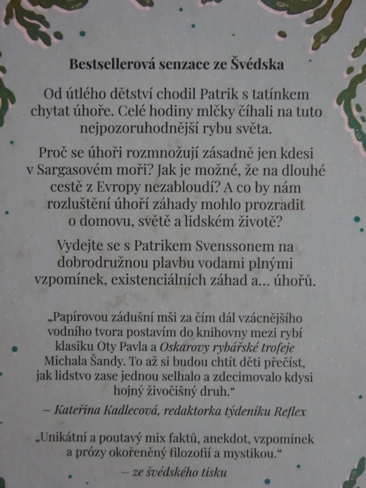 TAJNÝ ŽIVOT ÚHOŘŮ, PATRIK SVENSSON, **an