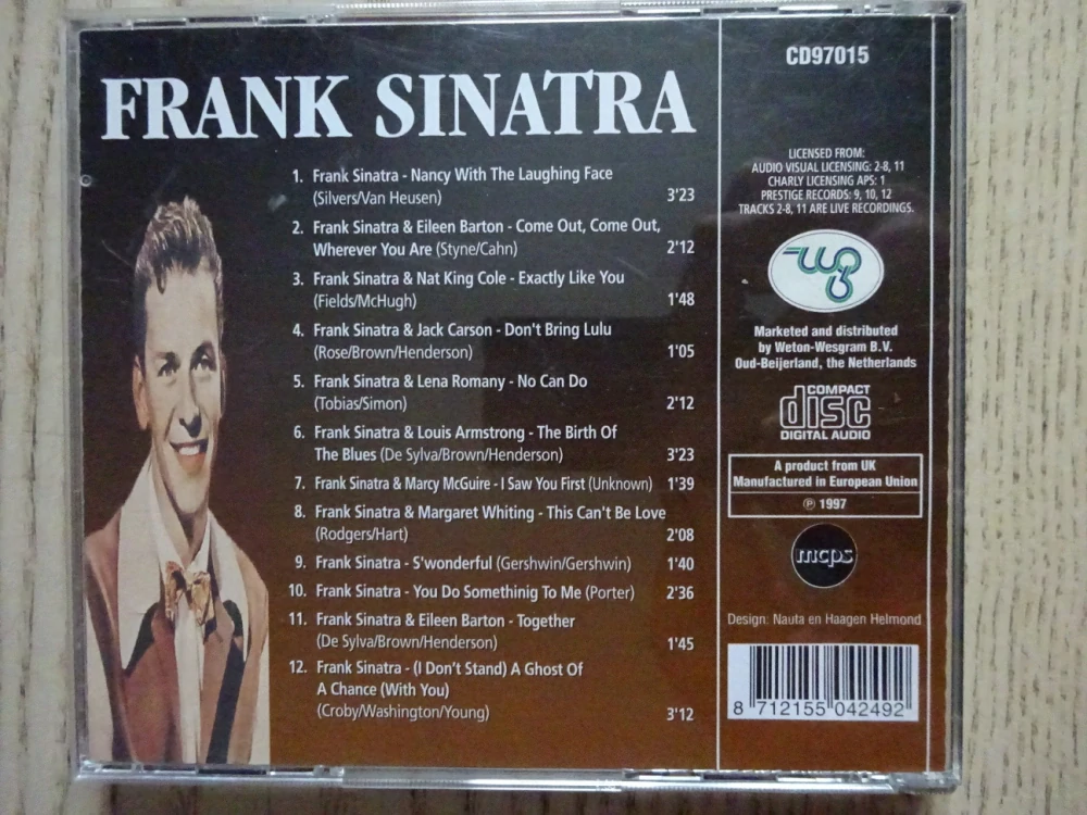FRANK SINATRA, NANCY WITH THE LAUGHING FACE, CD HUDBA