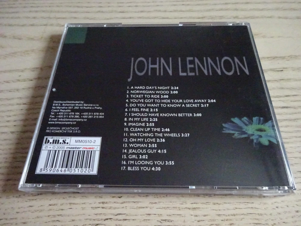 INTRUMENTAL HITS OF JOHN LENNON, THE BEATLES, CD HUDBA