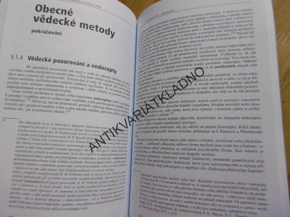 POJEDNÁNÍ O LIDSKÉM MYŠLENÍ, KOGNITIVNÍ VĚDA