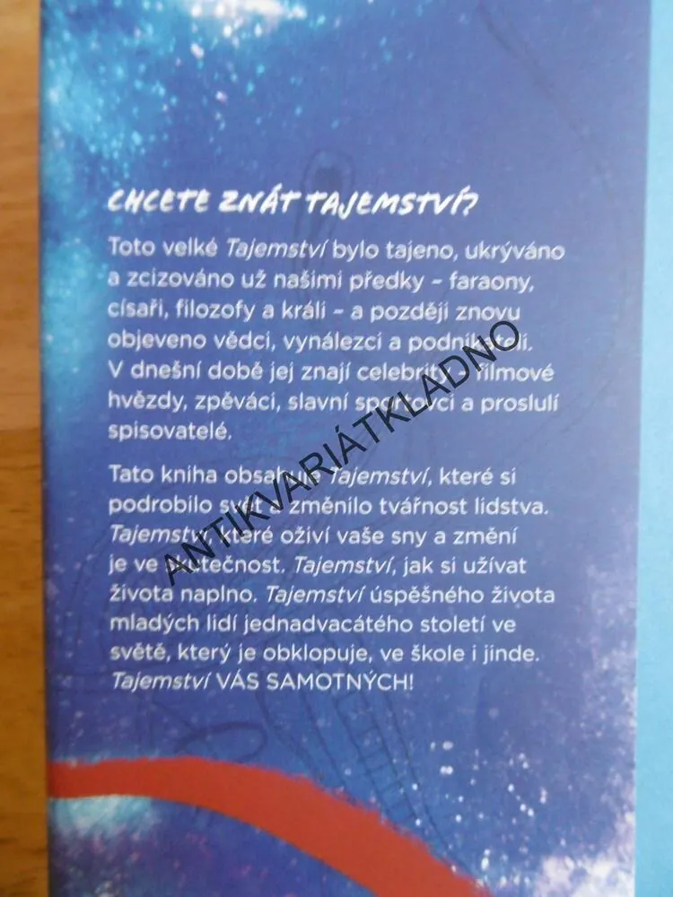 SECRET TAJEMSTVÍ PRO MLADÉ, PAUL HARRINGTON