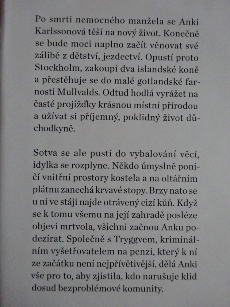 POZNAMENANÍ STÍNY, MARIANNE CEDERVALL, **an